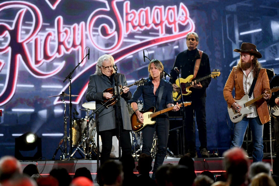 Ricky Skaggs on stage